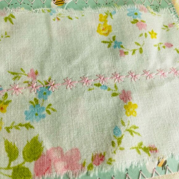 Writing Junk Journal Vintage Style u Fabric Cover Diary Includes Ephemera No 19 - Picture 13 of 13